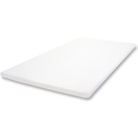 6cm Memoryfoam-Matratzentopper HHG 508, Topper Matratzenauflage Matratzenschoner 140x200cm Viscoschaum - white von HHG