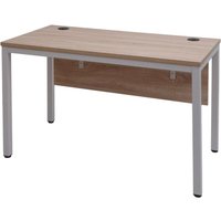 HHG - Schreibtisch 172, Bürotisch Computertisch 120x60cm natur-weiß von HHG