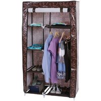 HHG - neuwertig] Faltschrank Campingschrank Stoffschrank Kleiderschrank 163x89x43cm von HHG