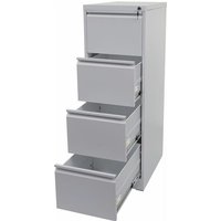 Hängeregisterschrank HHG-727, Aktenschrank Büroschrank Stahlschrank, Format Legal + A4 abschließbar 134x46x62cm grau Hängeregisterschrank HHG-727, Aktenschrank Büroschrank Stahlschrank, Format Legal + A4 abschließbar 134x46x62cm grau von HHG