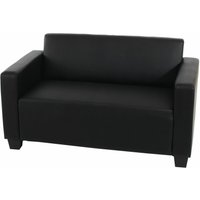 Modular 2er Sofa Couch Moncalieri Loungesofa Kunstleder 136cm schwarz Modular 2er Sofa Couch Moncalieri Loungesofa Kunstleder 136cm schwarz von HHG