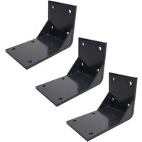 [NEUWERTIG] 3er-Set Deckenadapter für Kassetten-Markise HHG-297, Deckenmontage Halterung Adapter anthrazit von HHG