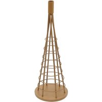 [NEUWERTIG] Deko-Baum HHG-458, Weihnachtsbaum Schmuckbaum Weihnachtsdeko Christbaum zum Beschmücken, Metall 60cm goldfarben von HHG