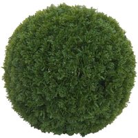 [NEUWERTIG] Künstlicher Busch HHG-595, Thujakugel Dekopflanze Kunstpflanze Lebensbaum künstlich, Outdoor, Polyethylen Ø 32cm von HHG