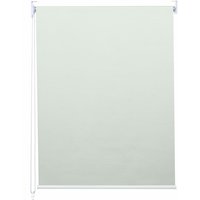 [NEUWERTIG] Rollo HHG-367, Fensterrollo Seitenzugrollo Jalousie, Sonnenschutz Verdunkelung blickdicht 120x160cm creme - beige von HHG