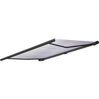 Neuwertig] Elektrische Kassettenmarkise HHG 606, Markise Vollkassette 6x3m Acryl creme, Rahmen anthrazit von HHG