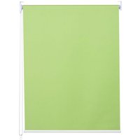 HHG - Rollo 307, Fensterrollo Seitenzugrollo Jalousie, Sonnenschutz Verdunkelung blickdicht 80x160cm hellgrün von HHG
