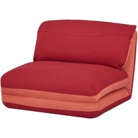 Schlafsessel HHG 515, Schlafsofa Funktionssessel Klappsessel Relaxsessel, Stoff/Textil orange/dunkelrot Schlafsessel HHG 515, Schlafsofa Funktionssessel Klappsessel Relaxsessel, Stoff/Textil orange/dunkelrot von HHG