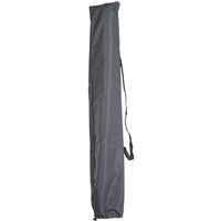 Schutzhülle für 3m Sonnenschirm, Abdeckhülle Cover mit Kordelzug anthrazit - grey von HHG