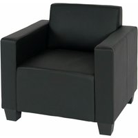 Sessel Loungesessel Moncalieri schwarz von HHG