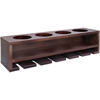 Weinregal HHG-703, Glas-/Flaschenhalter Wandbar Regal für 4 Flaschen/6 Gläser Holz MVG-zertifiziert 12x48x12cm braun Weinregal HHG-703, Glas-/Flaschenhalter Wandbar Regal für 4 Flaschen/6 Gläser Holz MVG-zertifiziert 12x48x12cm braun von HHG