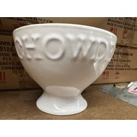 Chowder Bowls in Blau Oder Weiß, White Gumbo 2Er-Set von HHHdesigns
