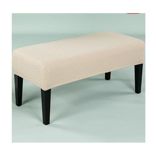 HHONGWYT Bezug für Esszimmerbank Bezug für Sitzbank Stretch Holzbank Schonbezug Bezug Fußhocker Bank Sitzbank Hocker Husse Esszimmerbank Flurbank Stuhlhusse Sofabank Bezüge,#c,100x40x10cm von HHONGWYT