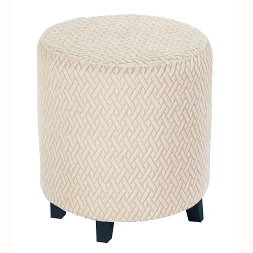 HHONGWYT Rund Ottomane Schonbezug Hockerbezug 31x38/37x35/45x35/ 50x40/63x35 Hocker Husse für Fußhocker Stretch Bezug Ottomane Überzug Hocker Protector Waschbar Hockerabdeckung,#7,Custom Size HHONGWYT Rund Ottomane Schonbezug Hockerbezug 31x38/37x35/45x35/ 50x40/63x35 Hocker Husse für Fußhocker Stretch Bezug Ottomane Überzug Hocker Protector Waschbar Hockerabdeckung,#7,Custom Size von HHONGWYT