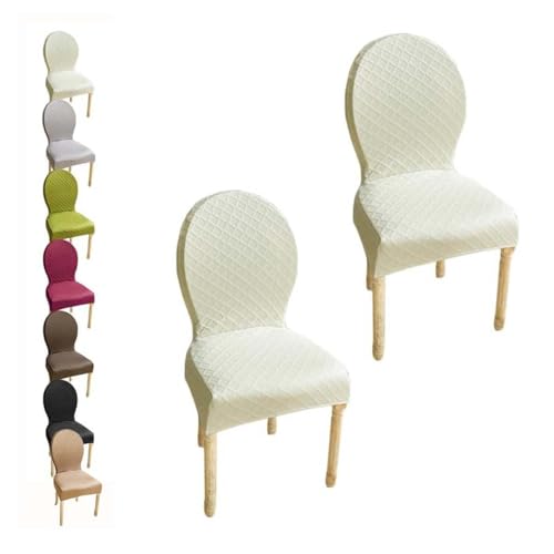 HHONGWYT Stretch Stuhlhussen 4er/6er Set Oben Rund Lehne Stuhlbezug L Lehne Hoch60cm/S Lehne Hoch51CM Stuhlüberzug Stuhlschonbezug Nicht Universell Runder Rückenlehne Stuhlbezüge,A 2pcs,1Small HHONGWYT Stretch Stuhlhussen 4er/6er Set Oben Rund Lehne Stuhlbezug L Lehne Hoch60cm/S Lehne Hoch51CM Stuhlüberzug Stuhlschonbezug Nicht Universell Runder Rückenlehne Stuhlbezüge,A 2pcs,1Small von HHONGWYT