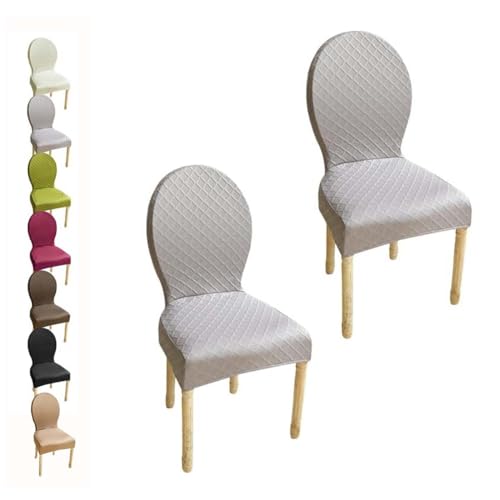 HHONGWYT Stretch Stuhlhussen 4er/6er Set Oben Rund Lehne Stuhlbezug L Lehne Hoch60cm/S Lehne Hoch51CM Stuhlüberzug Stuhlschonbezug Nicht Universell Runder Rückenlehne Stuhlbezüge,E 2pcs,1Small HHONGWYT Stretch Stuhlhussen 4er/6er Set Oben Rund Lehne Stuhlbezug L Lehne Hoch60cm/S Lehne Hoch51CM Stuhlüberzug Stuhlschonbezug Nicht Universell Runder Rückenlehne Stuhlbezüge,E 2pcs,1Small von HHONGWYT