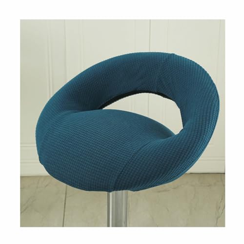 HHONGWYT Stuhlhussen Barhocker Bezug mit Ausgehöhlte Lehne Stretch Barhocker Stuhlbezug Bezüge Barhocker Hussen überzug Barhocker Schonbezüge für Moderne Drehbare Sitzhocker Tresenhocker,A6,1PC von HHONGWYT
