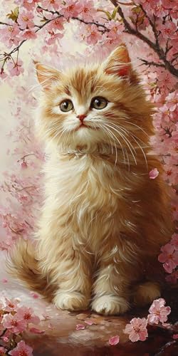 5D Diamond Painting Erwachsene, Diamant Malerei Kinder Anfänger, DIY Blumen Katze Diamant Painting Bilder Erwachsene Bastelset Geeignet Als Geschenk, Zur Entspannung und Als Wanddeko 100x200cm y-374 5D Diamond Painting Erwachsene, Diamant Malerei Kinder Anfänger, DIY Blumen Katze Diamant Painting Bilder Erwachsene Bastelset Geeignet Als Geschenk, Zur Entspannung und Als Wanddeko 100x200cm y-374 von HHQGOUYG