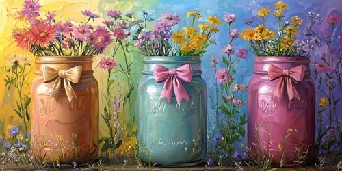 5D Diamond Painting Erwachsene, Diamant Malerei Kinder Anfänger, DIY Vase Blumen Diamant Painting Bilder Erwachsene Bastelset Geeignet Als Geschenk, Zur Entspannung und Als Wanddeko 70x140cm y-394 5D Diamond Painting Erwachsene, Diamant Malerei Kinder Anfänger, DIY Vase Blumen Diamant Painting Bilder Erwachsene Bastelset Geeignet Als Geschenk, Zur Entspannung und Als Wanddeko 70x140cm y-394 von HHQGOUYG