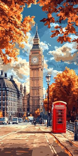 Die Londoner Uhr Diamond Painting Erwachsene, 5D Diamant Kunst Kinder Kits, DIY Erwachsene Mosaikherstellung Basteln Diamant Malerei Bilder Set für Weihnachten Wanddekoration, Geschenke 50x100cm t-517 Die Londoner Uhr Diamond Painting Erwachsene, 5D Diamant Kunst Kinder Kits, DIY Erwachsene Mosaikherstellung Basteln Diamant Malerei Bilder Set für Weihnachten Wanddekoration, Geschenke 50x100cm t-517 von HHQGOUYG