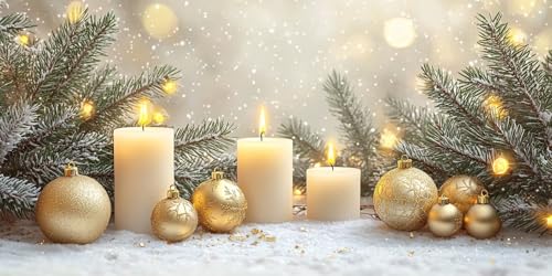 Kerzen Weihnachten Diamond Painting Erwachsene, 5D Diamant Kunst Kinder Kits, DIY Erwachsene Mosaikherstellung Basteln Diamant Malerei Bilder Set für Weihnachten Wanddekoration 80x160cm t-484 von HHQGOUYG