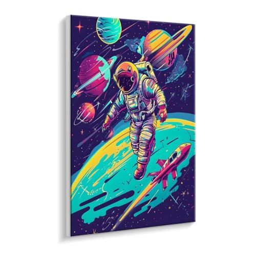 Malen Nach Zahlen Erwachsene, Astronauten Paint by Numbers Malen Nach Zahlen, DIY mit Pinseln und Acrylfarben Handgemalt Ölgemälde für Geschenke und Wand Dekoratio, Ohne Rahmen 80 x 100 cm R-815 Malen Nach Zahlen Erwachsene, Astronauten Paint by Numbers Malen Nach Zahlen, DIY mit Pinseln und Acrylfarben Handgemalt Ölgemälde für Geschenke und Wand Dekoratio, Ohne Rahmen 80 x 100 cm R-815 von HHQGOUYG