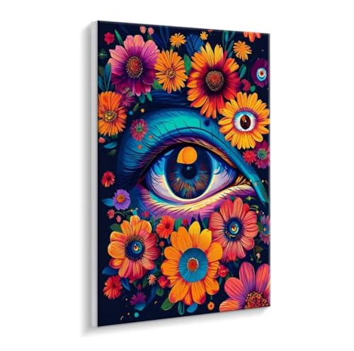 Malen Nach Zahlen Erwachsene, Geheimnisvolle Augen Paint by Numbers Malen Nach Zahlen, DIY mit Pinseln und Acrylfarben Handgemalt Ölgemälde für Geschenke Wand Dekoratio, Ohne Rahmen 60 x 80 cm R-691 Malen Nach Zahlen Erwachsene, Geheimnisvolle Augen Paint by Numbers Malen Nach Zahlen, DIY mit Pinseln und Acrylfarben Handgemalt Ölgemälde für Geschenke Wand Dekoratio, Ohne Rahmen 60 x 80 cm R-691 von HHQGOUYG