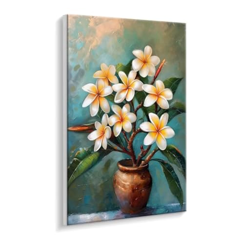 Malen Nach Zahlen Erwachsene - DIY Blumentöpfe Handgemalt Ölgemälde Kit für Anfänger, Mit 3 - Pinseln und Acrylfarbe Handgemalt öLgemäLde Kit Als Geschenk Heimdekoration 35 x 50 cm (Rahmenlos) t-401 von HHQGOUYG