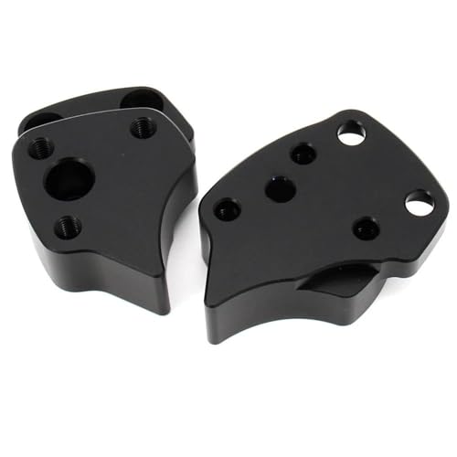 Höhenversatz Abstandshalter Motorrad Griff Bar Risers Höhe Up Adapter Klemme Für Y&amaha FJR1300 2001 2002 2003 2004 2005 Anhebende Halterung Riser Kit(SCHWARZ) von HHRDYY