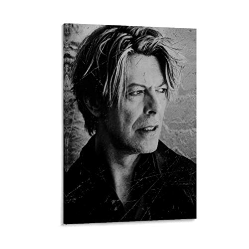 HHRF David Bowie 40 Pop-Art-Poster mit Musik-Ikone und Promi-Druck, Hof, Gartentür, Bar, Café, Ostern, Wanddekoration, 30 x 45 cm von HHRF