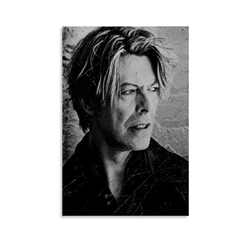 HHRF David Bowie 40 Pop-Art-Poster mit Musik-Ikone und Promi-Druck, Hof, Gartentür, Bar, Café, Ostern, Wanddekoration, 40 x 60 cm von HHRF