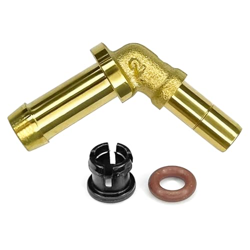 HHZL Auto-Schlauchverbinder-Set für Jaguar Land Rover Zubehör, Messing-Thermostat-Wasserauslass-Schlauchverbinder LR049990 für Jaguar XF XJ XK Land Rover Range Rover/Sport Discovery 4 Velar Tube Kit HHZL Auto-Schlauchverbinder-Set für Jaguar Land Rover Zubehör, Messing-Thermostat-Wasserauslass-Schlauchverbinder LR049990 für Jaguar XF XJ XK Land Rover Range Rover/Sport Discovery 4 Velar Tube Kit von HHZL