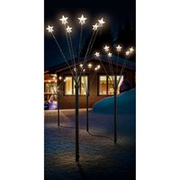 4er Set LED-Gartenleuchtstäbe mit 24 Sternen-M57986-extra 4er Set LED-Gartenleuchtstäbe mit 24 Sternen-M57986-extra von HI