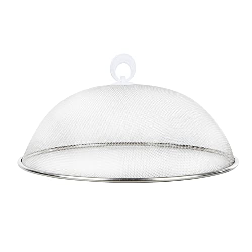 HI Edelstahl Fliegenhaube Abdeckhaube für Lebensmittel 30cm 16127 von Haushalt International