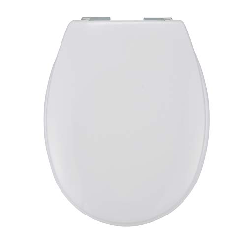 WC-Sitz weiss, mit Absenk-Automatik Softclose, Toilettendeckel von Haushalt International