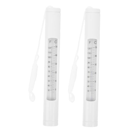 2 Stück Schwimmendes Poolthermometer: Bojen-pooltemperatur, Großes Display Für Oberirdische Schwimmbäder Und von HIAKDOFT