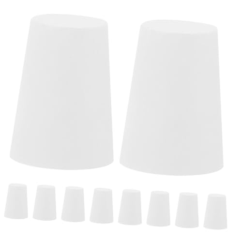 HIAKDOFT 10 Stk Teiliges Gummi flaschenverschluss Labor reagenzglasstopfen Praktischer Robuster Testrohr dichtstopfen Vielseitig Einsetzbar für Kegelflaschen und Laborflaschen HIAKDOFT 10 Stk Teiliges Gummi flaschenverschluss Labor reagenzglasstopfen Praktischer Robuster Testrohr dichtstopfen Vielseitig Einsetzbar für Kegelflaschen und Laborflaschen von HIAKDOFT