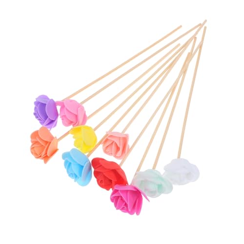 HIAKDOFT 10 Stück Dekorative Aroma Diffuser Stäbchen mit Getrockneten Blumen Holz Rattan Duftstäbchen für Raumduft Hochzeit Büro Langlebig Schnell Duftend Vielseitig Einsetzbar HIAKDOFT 10 Stück Dekorative Aroma Diffuser Stäbchen mit Getrockneten Blumen Holz Rattan Duftstäbchen für Raumduft Hochzeit Büro Langlebig Schnell Duftend Vielseitig Einsetzbar von HIAKDOFT