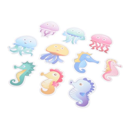 HIAKDOFT 10 Stück Teiliges Anti rutsch Badewannen Aufkleber mit Niedlichen Cartoon Motiven wasserdichte Badezimmer Wand Bodensticker rutschfeste Sicherheitsdeko für Kinderbadewanne HIAKDOFT 10 Stück Teiliges Anti rutsch Badewannen Aufkleber mit Niedlichen Cartoon Motiven wasserdichte Badezimmer Wand Bodensticker rutschfeste Sicherheitsdeko für Kinderbadewanne von HIAKDOFT