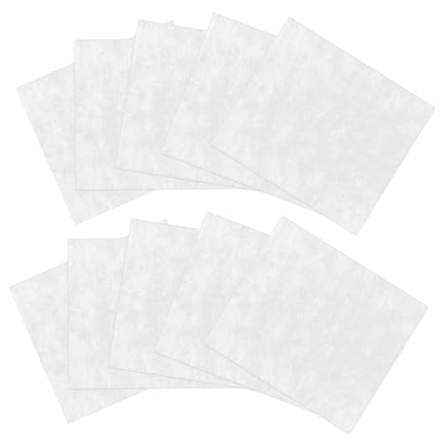 HIAKDOFT 10 Stück Teiliges Klimaanlagen Filterpapier Pet Staubabweisend Zuschneidbar Selbstklebend für Luftauslass Geruchsminderung und Luftreinigung zu Hause Auto von HIAKDOFT