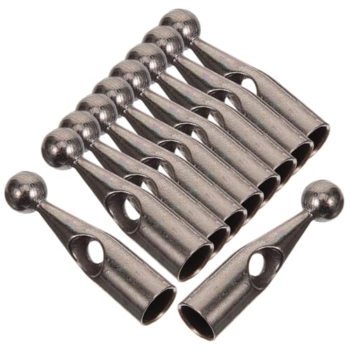 HIAKDOFT 10 Stück Teiliges Metall Regenschirm Schwanzperlen Reparatur Zubehör Langlebig Robust für Regenschirm Reparatur und Ersatz von HIAKDOFT