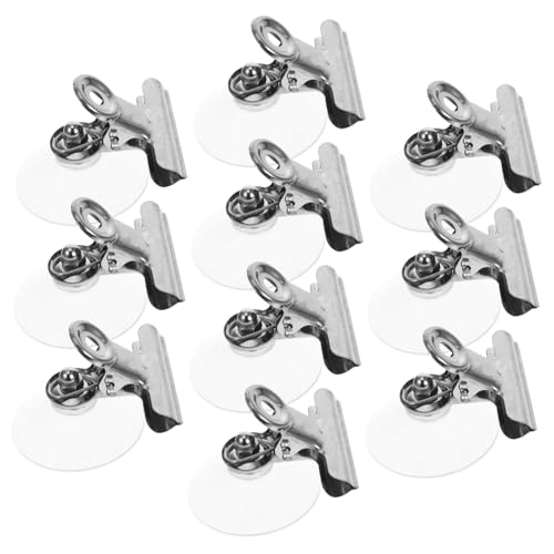 HIAKDOFT 10 Stück Teiliges Saugnapf clip Starke klammern Vielseitig für Fenster Spiegel Fliesen Küche und Bad Wiederverwendbar Einfache Montage Saugnapf Zuverlässiger Halt HIAKDOFT 10 Stück Teiliges Saugnapf clip Starke klammern Vielseitig für Fenster Spiegel Fliesen Küche und Bad Wiederverwendbar Einfache Montage Saugnapf Zuverlässiger Halt von HIAKDOFT