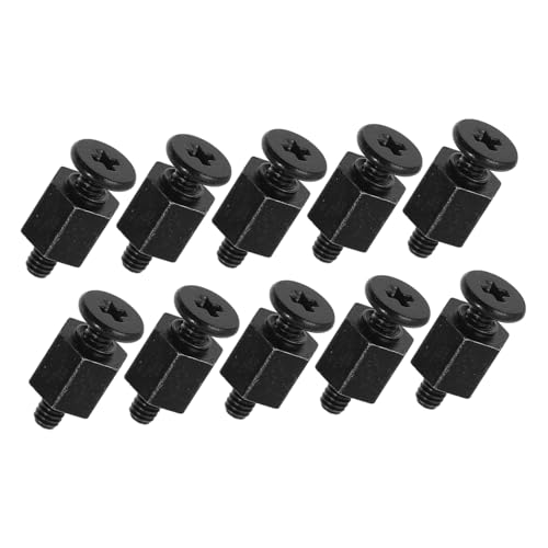 HIAKDOFT 10 Stück Teiliges Schraubenset SSD Sechskantkopf Schwarz Rostbeständig Metallbefestigungsschrauben für PC motherboard und SSD Montage Kompatibel für Asus Mainboards HIAKDOFT 10 Stück Teiliges Schraubenset SSD Sechskantkopf Schwarz Rostbeständig Metallbefestigungsschrauben für PC motherboard und SSD Montage Kompatibel für Asus Mainboards von HIAKDOFT