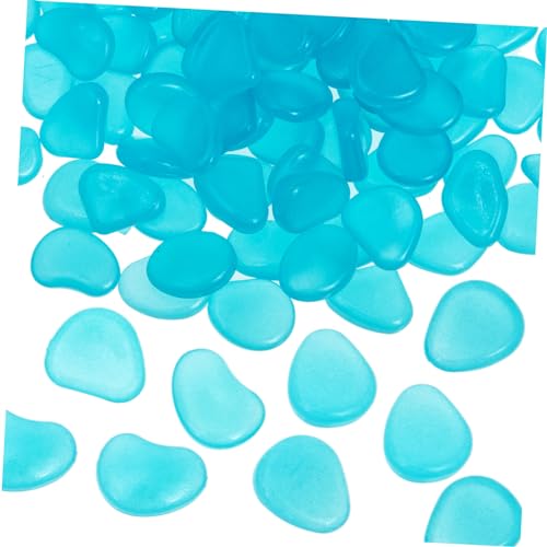 HIAKDOFT 100 Stück Leuchtkiesel Aquarium Deko Steine Wasserfeste Resin Steine für Gartendekoration Fischbecken Bodenschmuck Sicher für Fische Kinderzimmer und Außenbereich HIAKDOFT 100 Stück Leuchtkiesel Aquarium Deko Steine Wasserfeste Resin Steine für Gartendekoration Fischbecken Bodenschmuck Sicher für Fische Kinderzimmer und Außenbereich von HIAKDOFT