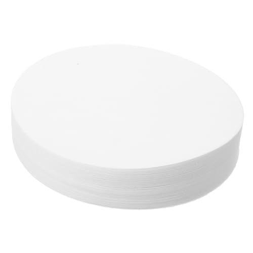 HIAKDOFT 100 Stück Qualitatives Filterpapier Schnellfließend Quantitatives Laborfilterpapier Runde Filterkreise Für Chemie Experimente und Schulunterricht HIAKDOFT 100 Stück Qualitatives Filterpapier Schnellfließend Quantitatives Laborfilterpapier Runde Filterkreise Für Chemie Experimente und Schulunterricht von HIAKDOFT