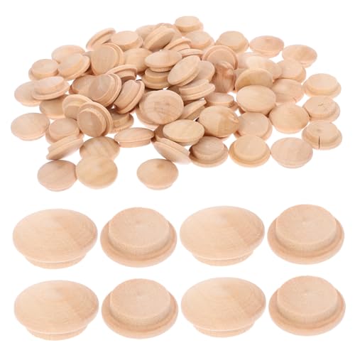 HIAKDOFT 100 Stück Teiliges Möbel Bohrloch Abdeckkappen Dekorative Holzstopfen für Schraublöcher Elegante Möbelfurnier Abdeckung Geeignet für Treppen und Holzinstallationen Professionelle HIAKDOFT 100 Stück Teiliges Möbel Bohrloch Abdeckkappen Dekorative Holzstopfen für Schraublöcher Elegante Möbelfurnier Abdeckung Geeignet für Treppen und Holzinstallationen Professionelle von HIAKDOFT