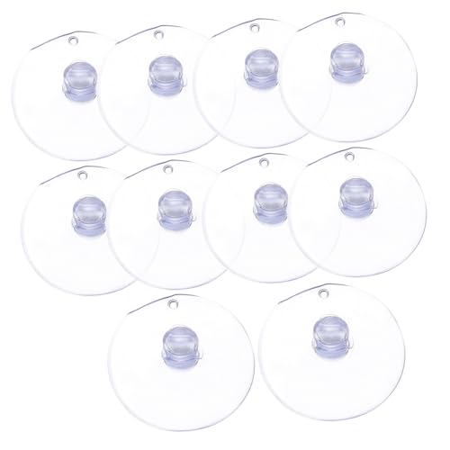 HIAKDOFT 100 Stück Transparente Saugnäpfe PVC Stark Haftend Wiederverwendbar für Glatte Flächen Wie Glas Fenster Aquarien für Wandhaken Zubehör ohne Haken Vielseitig für Haushalt und HIAKDOFT 100 Stück Transparente Saugnäpfe PVC Stark Haftend Wiederverwendbar für Glatte Flächen Wie Glas Fenster Aquarien für Wandhaken Zubehör ohne Haken Vielseitig für Haushalt und von HIAKDOFT