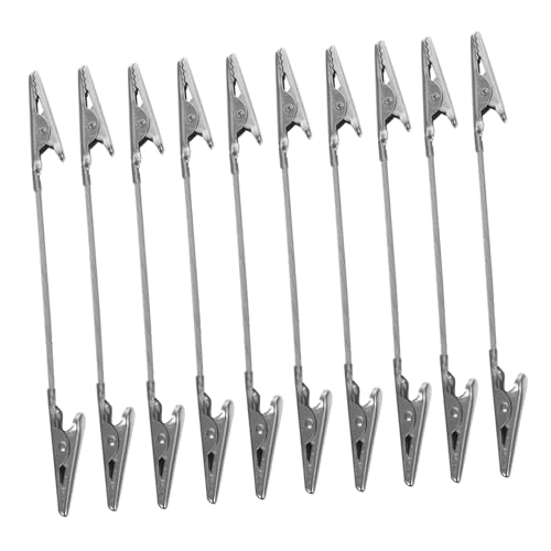 HIAKDOFT 10stücke Krokodilklemmen Zum Basteln Kleine Doppelseitige Klammern Aus Metall Für Notizen Und Bilder Geeignet Für Schulprojekte Hochzeitsdekoration Und Kunstausstellungen HIAKDOFT 10stücke Krokodilklemmen Zum Basteln Kleine Doppelseitige Klammern Aus Metall Für Notizen Und Bilder Geeignet Für Schulprojekte Hochzeitsdekoration Und Kunstausstellungen von HIAKDOFT