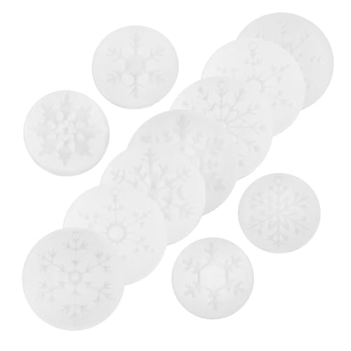 HIAKDOFT 11 Stück Teiliges Schneeflocken Silikonformen Flexible DIY Gießformen für Harz Bastelprojekte Glatte Innenflächen Vielseitig für Kerzenhalter Blumenvasen und Süßigkeitenbehälter HIAKDOFT 11 Stück Teiliges Schneeflocken Silikonformen Flexible DIY Gießformen für Harz Bastelprojekte Glatte Innenflächen Vielseitig für Kerzenhalter Blumenvasen und Süßigkeitenbehälter von HIAKDOFT