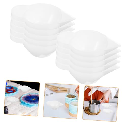 HIAKDOFT 15 Stück Teiliges Silikon mischbecher DIY Basteln Flexible Harzgießformen Wiederverwendbare Verteilerbecher Einfach zu Reinigen und Entformen für Epoxidharz und Acrylfarbe HIAKDOFT 15 Stück Teiliges Silikon mischbecher DIY Basteln Flexible Harzgießformen Wiederverwendbare Verteilerbecher Einfach zu Reinigen und Entformen für Epoxidharz und Acrylfarbe von HIAKDOFT
